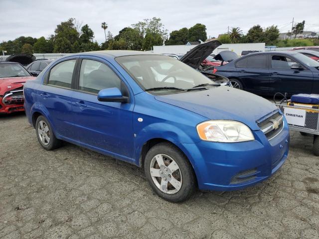 KL1TD56648B244302 - 2008 CHEVROLET AVEO BASE BLUE photo 4