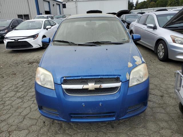 KL1TD56648B244302 - 2008 CHEVROLET AVEO BASE BLUE photo 5