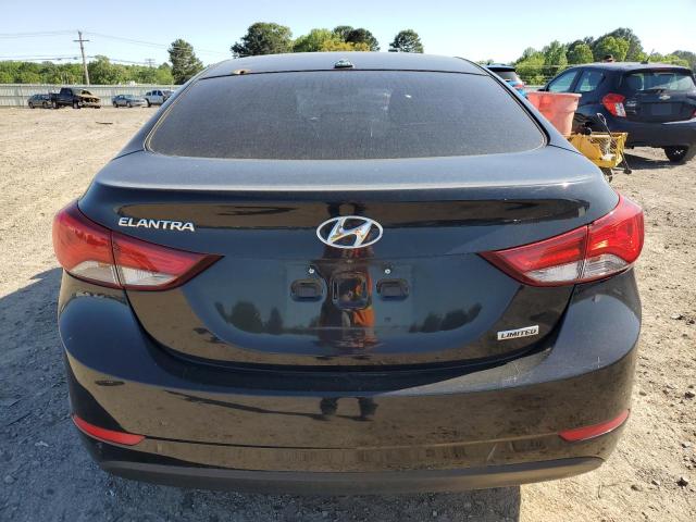 KMHDH4AE3EU172451 - 2014 HYUNDAI ELANTRA SE BLACK photo 6