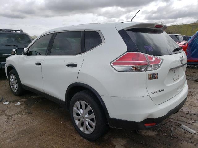 KNMAT2MV1GP677783 - 2016 NISSAN ROGUE S WHITE photo 2