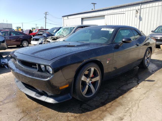 2B3CJ7DJ1BH554623 - 2011 DODGE CHALLENGER SRT-8 BLACK photo 1