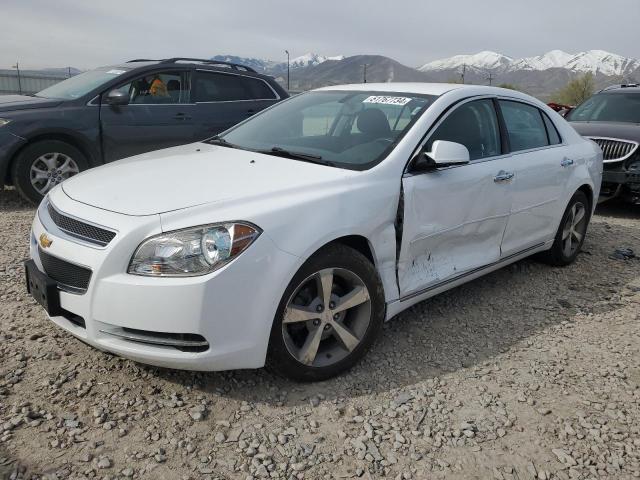 1G1ZC5E04CF384749 - 2012 CHEVROLET MALIBU 1LT WHITE photo 1