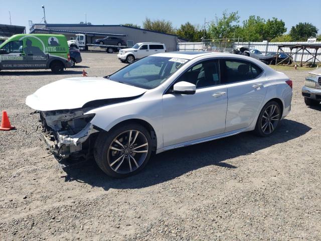 19UUB2F80KA007338 - 2019 ACURA TLX ADVANCE WHITE photo 1