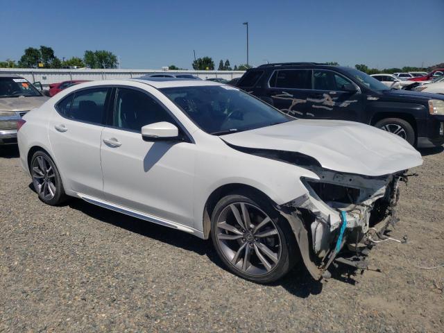 19UUB2F80KA007338 - 2019 ACURA TLX ADVANCE WHITE photo 4