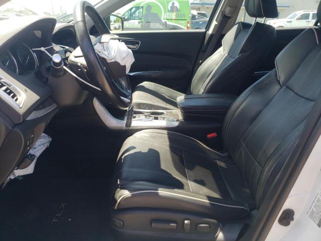 19UUB2F80KA007338 - 2019 ACURA TLX ADVANCE WHITE photo 7