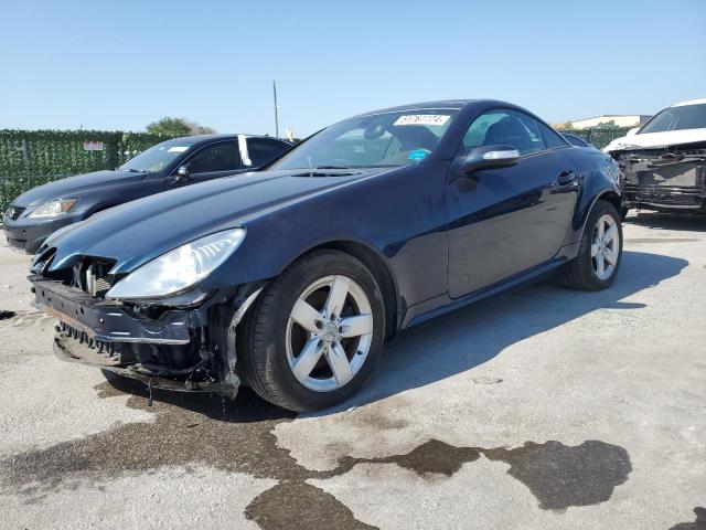 WDBWK54F46F086546 - 2006 MERCEDES-BENZ SLK 280 BLUE photo 1