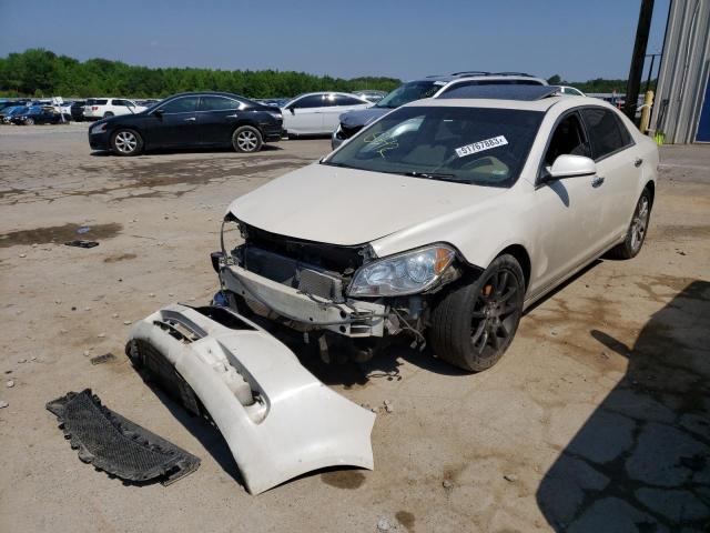 1G1ZG5E70CF314893 - 2012 CHEVROLET MALIBU LTZ თეთრი ფოტო 2