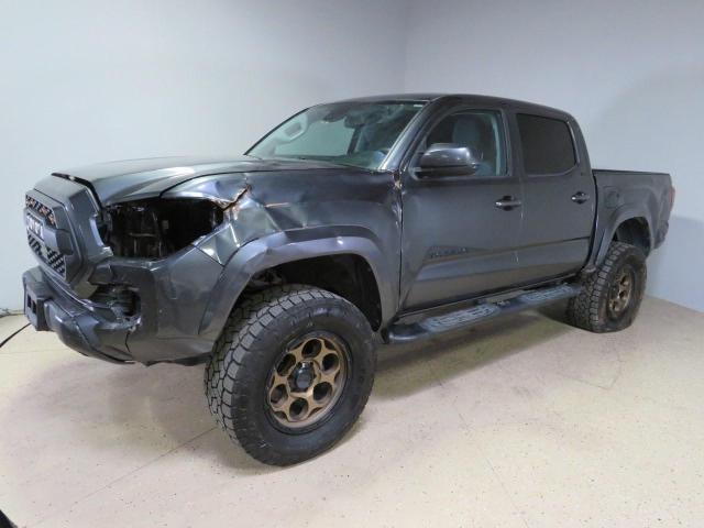 3TMAZ5CNXLM136443 - 2020 TOYOTA TACOMA DOUBLE CAB GRAY photo 2