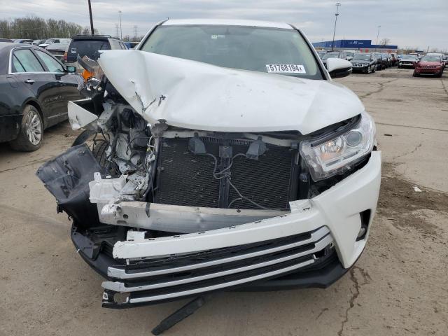 5TDZKRFH5FS086818 - 2015 TOYOTA HIGHLANDER LE WHITE photo 5