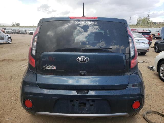 KNDJP3A59K7637930 - 2019 KIA SOUL + BLUE photo 6