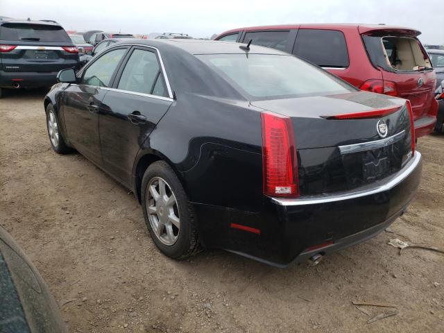 1G6DG577380182482 - 2008 CADILLAC CTS BLACK photo 2