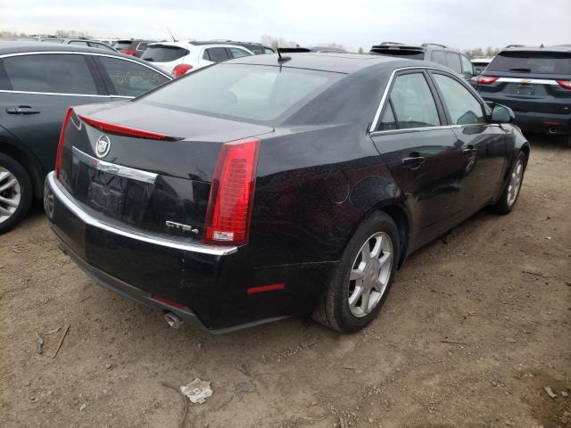 1G6DG577380182482 - 2008 CADILLAC CTS BLACK photo 3