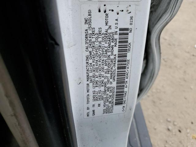 5TEJU62N75Z029250 - 2005 TOYOTA TACOMA DOUBLE CAB PRERUNNER WHITE photo 13