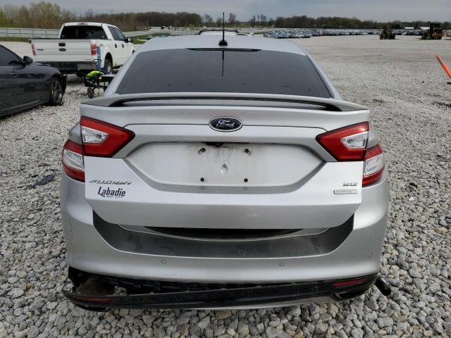 3FA6P0H90FR216227 - 2015 FORD FUSION SE SILVER photo 6