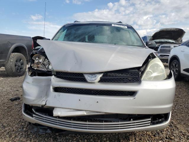 5TDZA23CX4S214485 - 2004 TOYOTA SIENNA CE SILVER photo 5