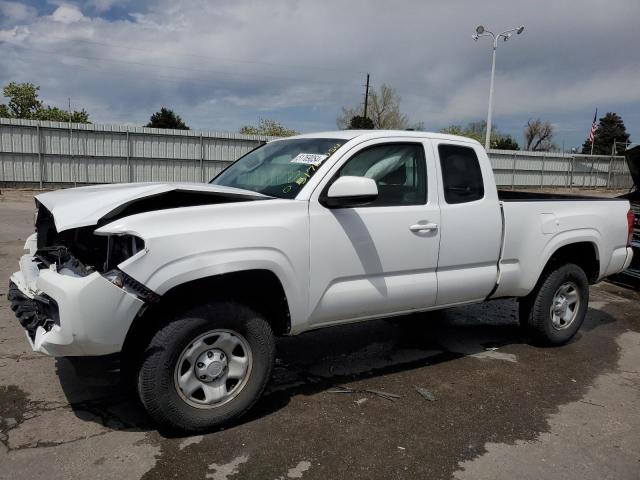 5TFSX5ENXHX047710 - 2017 TOYOTA TACOMA ACCESS CAB WHITE photo 1