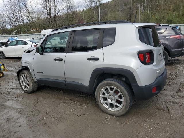 ZACNJBAB6KPJ74101 - 2019 JEEP RENEGADE SPORT فضي صورة 2