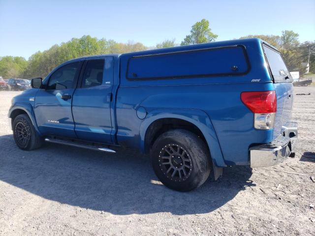 5TBRV54158S481812 - 2008 TOYOTA TUNDRA DOUBLE CAB BLUE photo 2