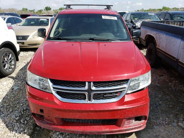 3C4PDCAB8GT110389 - 2016 DODGE JOURNEY SE RED photo 5