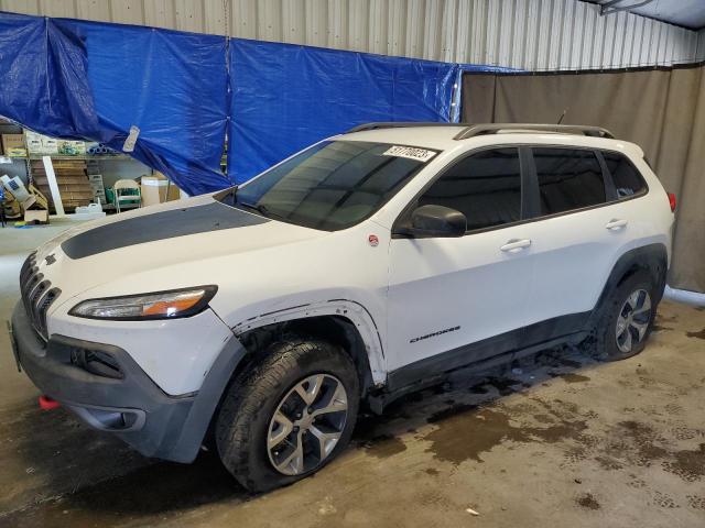1C4PJMBS5FW786076 - 2015 JEEP CHEROKEE TRAILHAWK WHITE photo 1