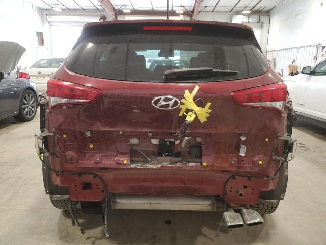 KM8J3CA21HU411565 - 2017 HYUNDAI TUCSON LIMITED BURGUNDY photo 6