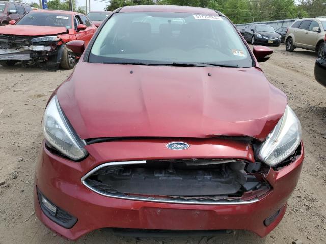 1FADP3F2XFL279283 - 2015 FORD FOCUS SE RED photo 5