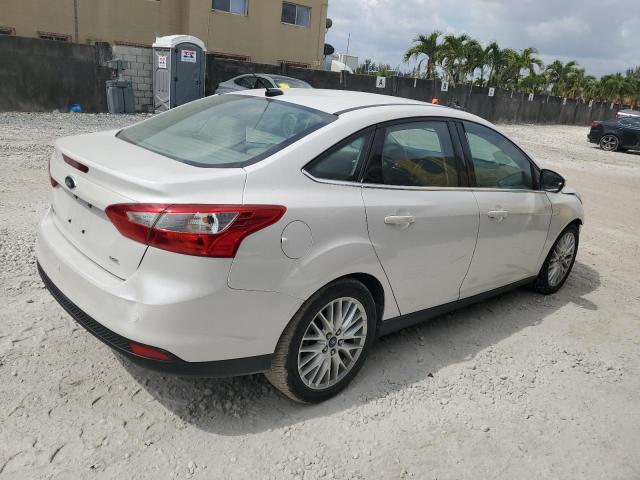 1FAHP3H20CL270800 - 2012 FORD FOCUS SEL WHITE photo 3