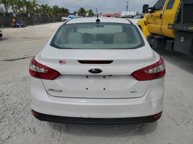 1FAHP3H20CL270800 - 2012 FORD FOCUS SEL WHITE photo 6