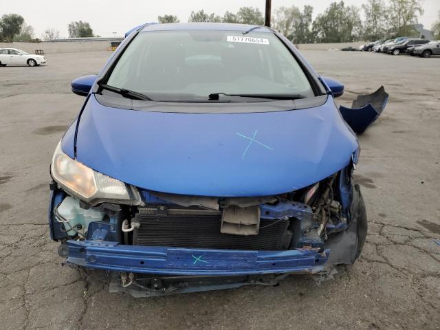 JHMGK5H57HS004518 - 2017 HONDA FIT LX BLUE photo 5