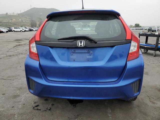 JHMGK5H57HS004518 - 2017 HONDA FIT LX BLUE photo 6