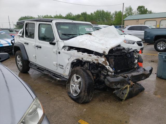 1C4HJXDG5JW225447 - 2018 JEEP WRANGLER U SPORT WHITE photo 4