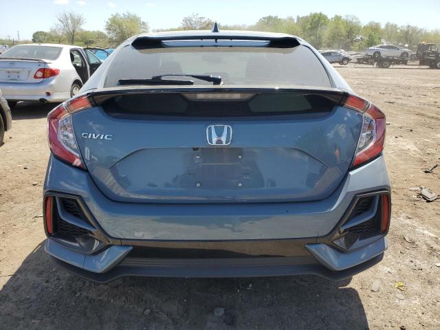 SHHFK7H85LU414001 - 2020 HONDA CIVIC EXL BLUE photo 6