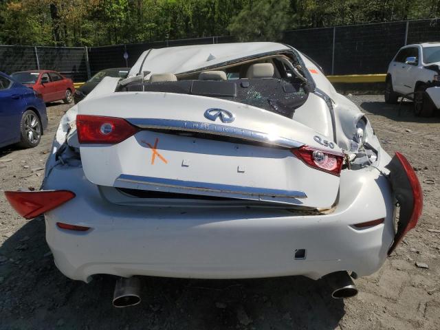 JN1BV7APXFM331803 - 2015 INFINITI Q50 BASE WHITE photo 6