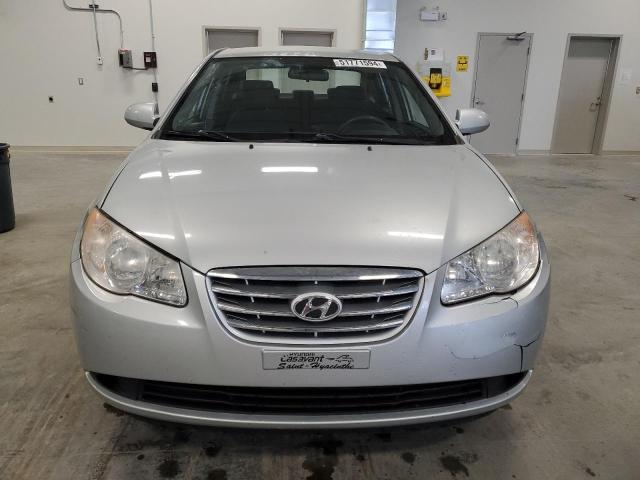 KMHDU4BD6AU094162 - 2010 HYUNDAI ELANTRA BLUE SILVER photo 5