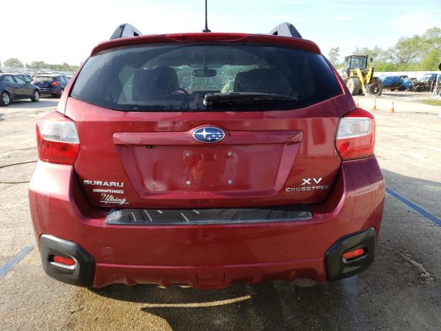 JF2GPAMC6F8303249 - 2015 SUBARU XV CROSSTR 2.0 LIMITED MAROON photo 6