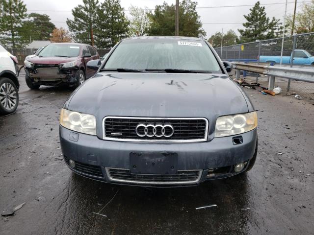 WAULT68E04A270365 - 2004 AUDI A4 3.0 QUATTRO GRAY photo 5