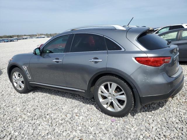 JN8CS1MW3EM412736 - 2014 INFINITI QX70 GRAY photo 2