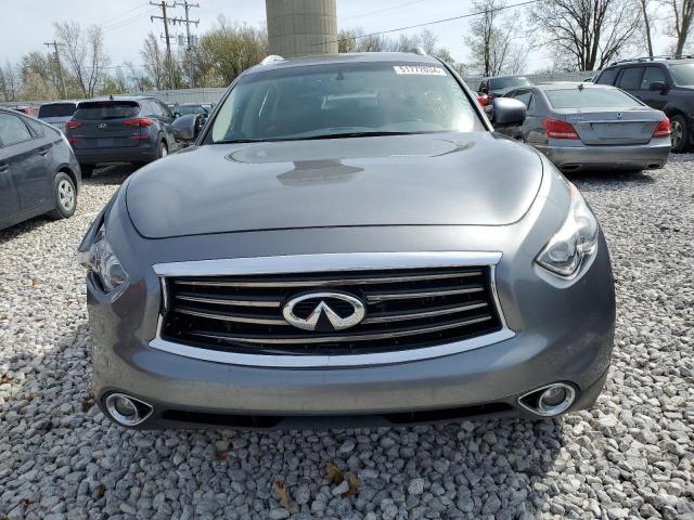 JN8CS1MW3EM412736 - 2014 INFINITI QX70 GRAY photo 5