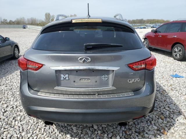 JN8CS1MW3EM412736 - 2014 INFINITI QX70 GRAY photo 6