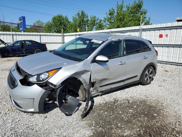 KNDCB3LC0H5055304 - 2017 KIA NIRO FE SILVER photo 1