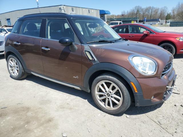 WMWZC5C5XFWP43979 - 2015 MINI COOPER S COUNTRYMAN BROWN photo 4