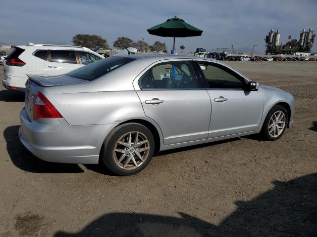 3FAHP0JA9AR263455 - 2010 FORD FUSION SEL SILVER photo 3