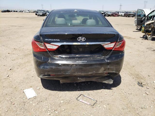 5NPEB4AC1CH496255 - 2012 HYUNDAI SONATA GLS BLACK photo 6