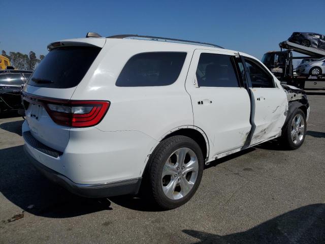 1C4RDHAG1EC551551 - 2014 DODGE DURANGO SXT WHITE photo 3