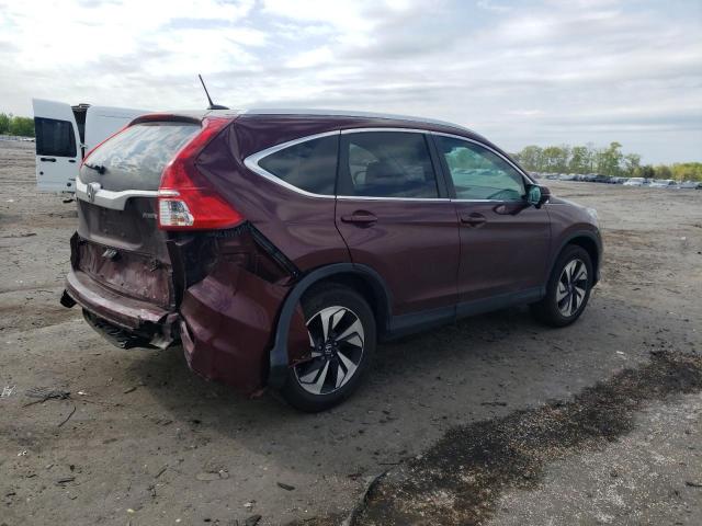 5J6RM4H93GL103728 - 2016 HONDA CR-V TOURING RED photo 3