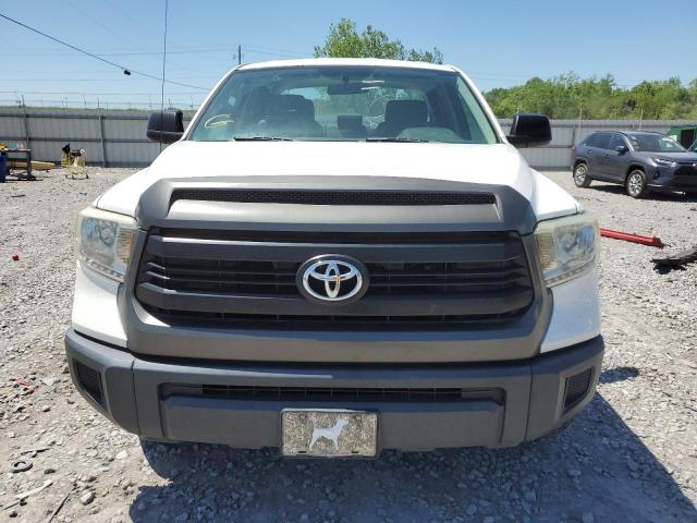 5TFRU5F1XEX031893 - 2014 TOYOTA TUNDRA DOUBLE CAB SR/SR5 WHITE photo 5