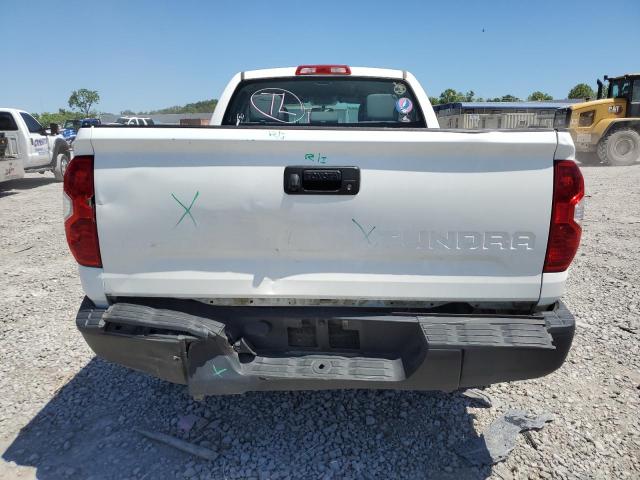 5TFRU5F1XEX031893 - 2014 TOYOTA TUNDRA DOUBLE CAB SR/SR5 WHITE photo 6