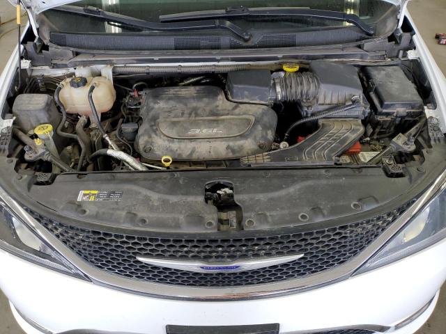 2C4RC1BG9HR810176 - 2017 CHRYSLER PACIFICA TOURING L WHITE photo 12
