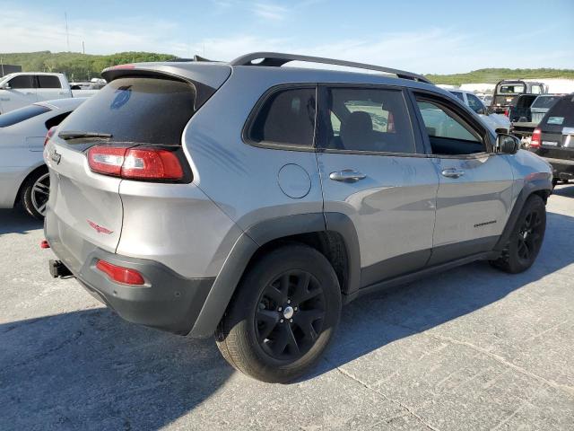 1C4PJMBS8HW521672 - 2017 JEEP CHEROKEE TRAILHAWK SILVER photo 3