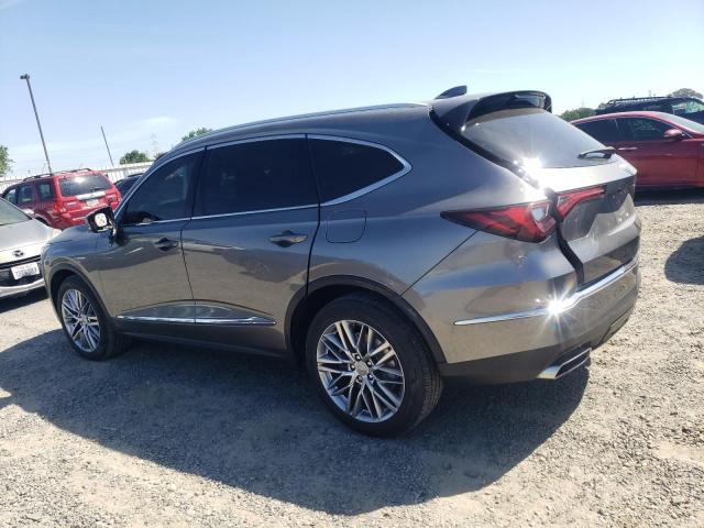 5J8YE1H80NL044124 - 2022 ACURA MDX ADVANCE GRAY photo 2